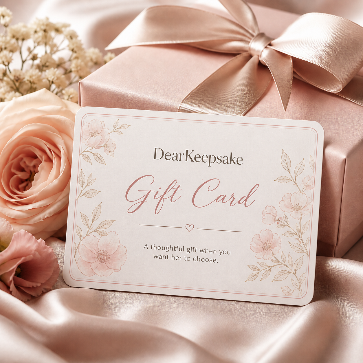 DearKeepsake gift card for wife mom daughter or partner keepsake gifts